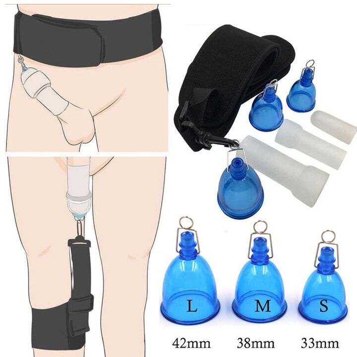 Use unha bomba para aumentar un membro